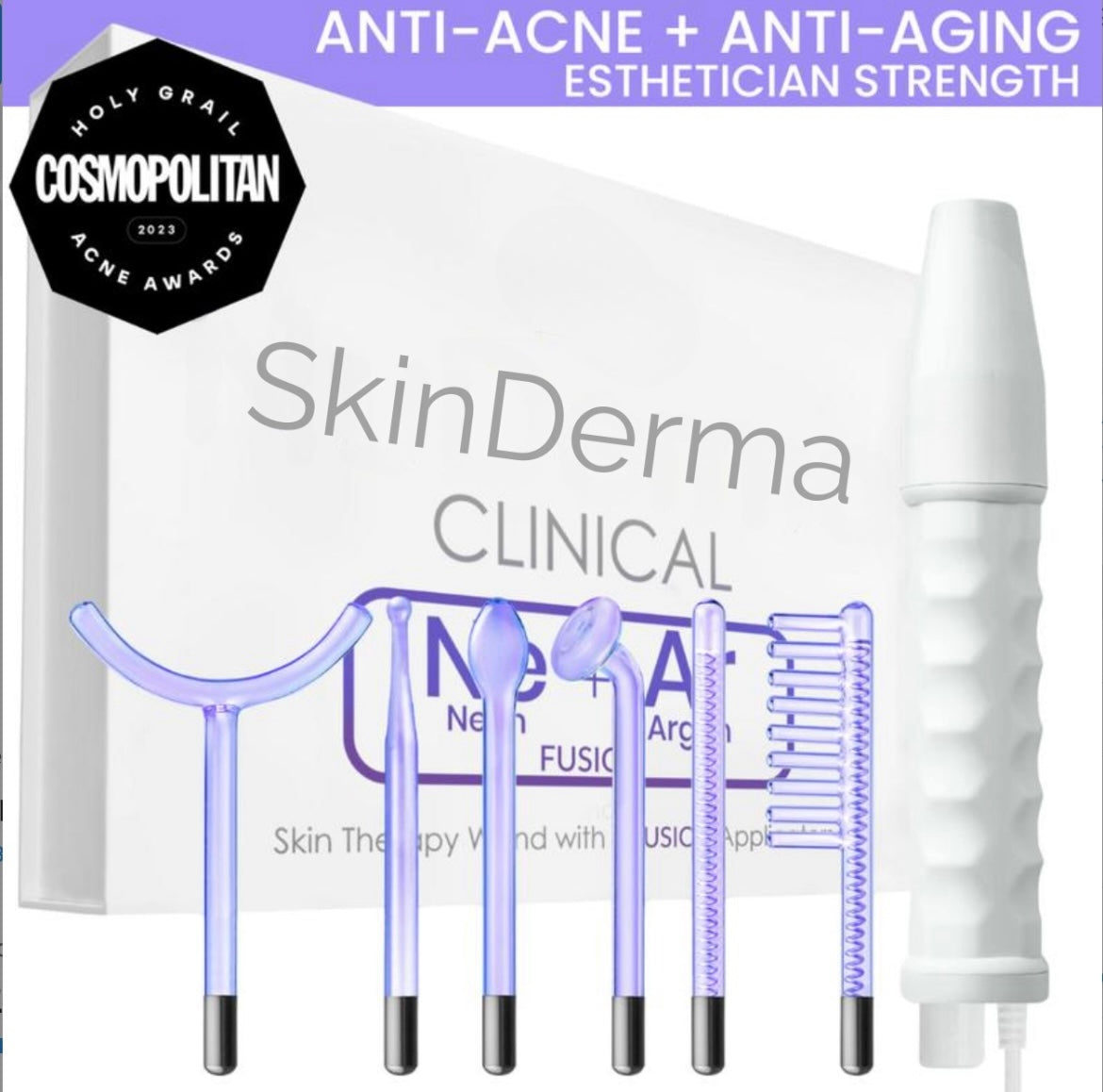 SkinDerma High Frequeny Wand Anti-Aging & Anti-Acne
