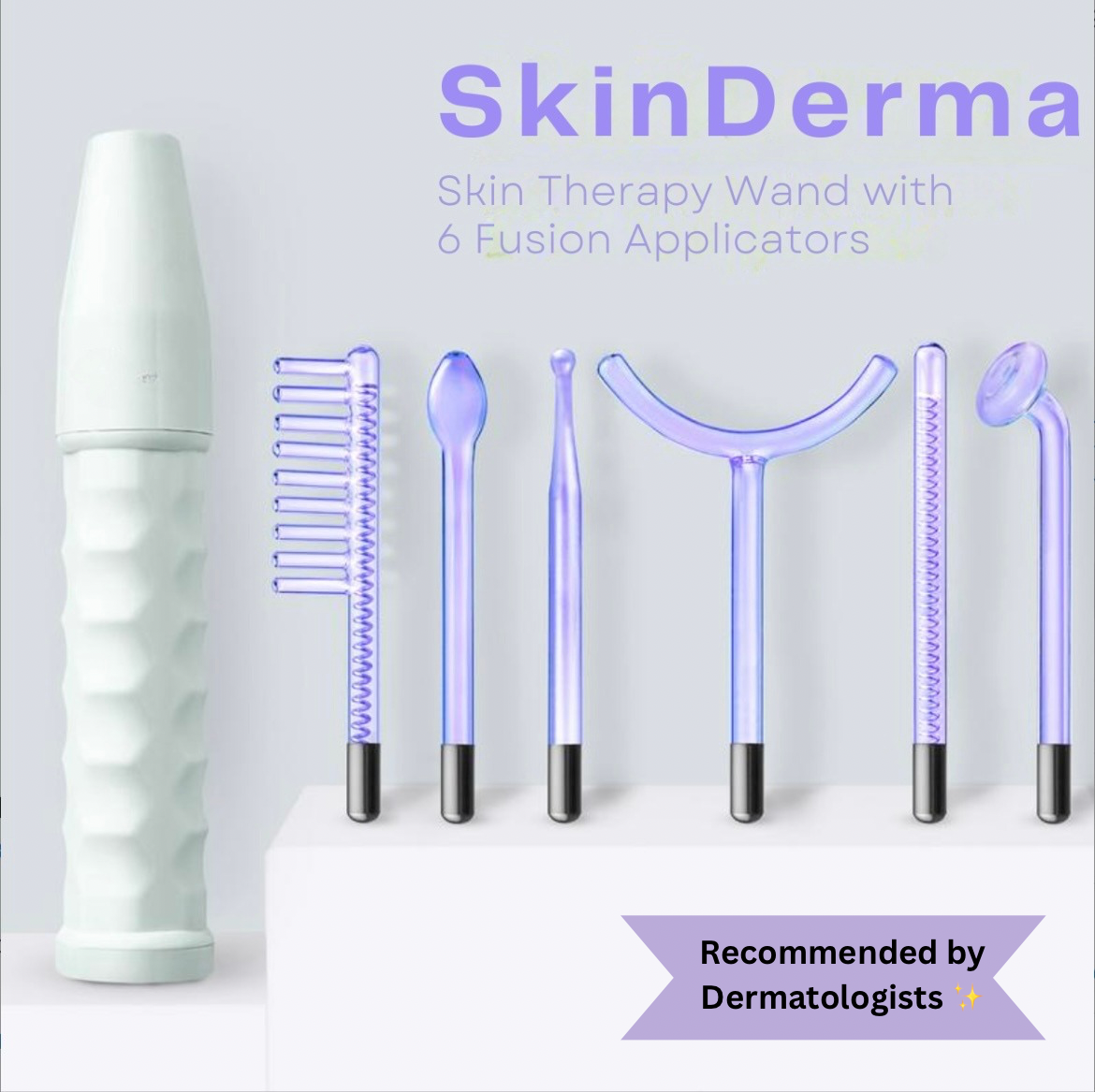 SkinDerma High Frequeny Wand Anti-Aging & Anti-Acne